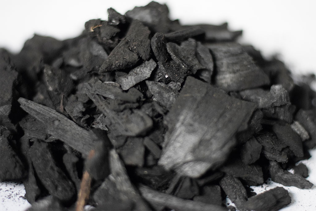 charcoal chunks 